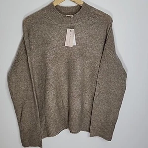 Philosophy Lightweight Pebble Heather Pullover Sweater Women's Medium NWT - Picture 1 of 12