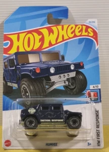 Hot Wheels - Humvee - HW First Response - 1:64 - RLS 2024 - Long Card - Picture 1 of 4