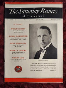 RARE SATURDAY REVIEW Magazine April 18 1936 Charles Morgan Ayn Rand - Picture 1 of 2