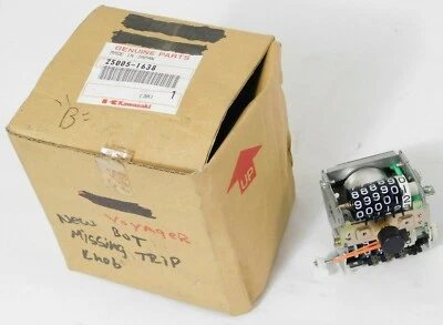 1 velocímetro Speedo 1999-2003 Kawasaki ZG 1200 Voyager XII 1999-2003 OEM 25005-1638 Foto 1 de 4