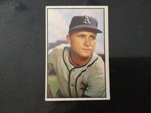 1953 Bowman Color BB # 11- Bobby Shantz