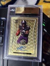 2020 Leaf Metal Draft Super Gold Prod PROOF Jalen Reagor (TCU) RC Auto 1/1, SP !