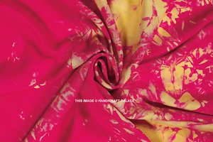 Indian Rayon Fabric Dressmaking Material Craft Sewing Decorative By The Yard - Picture 1 of 3