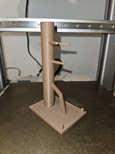Wooden Dummy Wing Chun Wing Tsun Supporto smartphone da tavolo - Foto 1 di 3