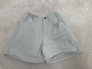 Lee Shorts Womens 8P Beige Chino Khaki Stretch Waist Vintage Petite Ladies  - Picture 1 of 13