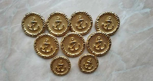 Buttons Bronze Anchors - Picture 1 of 3