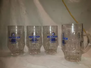 AN '70 '80 - PAULANER MUNCHEN - NR.04 BOCCALI DI BIRRA 0,4L - Foto 1 di 2