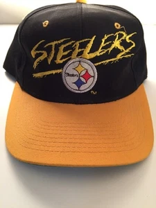  Pittsburgh Steelers baseball hat cap Adjustable official NFL snapback - Imagen 1 de 7