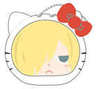 Yuri Plisetsky Hello Kitty Yuri!!! on Ice X Sanrio Characters Oman... Key Ring