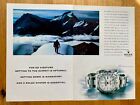 Rolex Explorer II WD Ed Viesturs Summit Original 1999 Vintage Advert Werbung