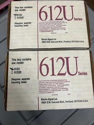 NUEVO SISTEMA DE IONIZACIÓN ESL detector de humo serie 612U 612U uso profesional Foto 1 de 2