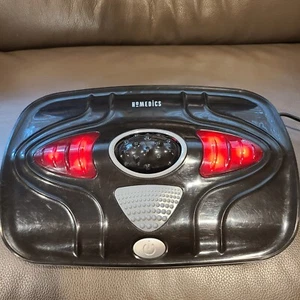 HoMedics Model FMV-400H Vibration Foot Massager Heat Works Great 13.5"x9" - Picture 1 of 5