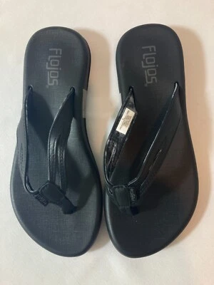 Женские черные и серые шлепанцы Flojos - Изображение 1 из 2