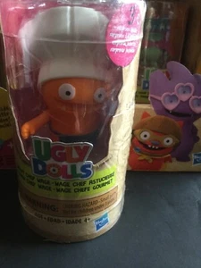 Ugly Dolls The Movie "Savvy Chef Wage White Hat" 3 Überraschungen Brandneu in Verpackung kostenloser Versand - Bild 1 von 4