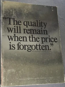 1977 Rolls Royce Catalog Brochure Silver Shadow Wraith II Corniche Camargue - Picture 1 of 12