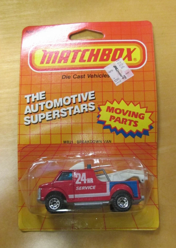 Matchbox MB 46 Mission Chopper Blue 1 64 MOC 1983