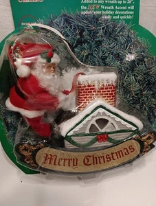 NOS Creazioni Natalizie Corona Accento CASA DI BABBO NATALE Buon Natale - Foto 1 di 12