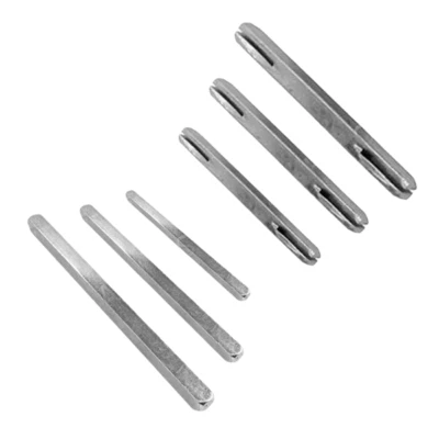 8mm Spindle Bar for Door Handle Repairs – Plain or Slotted Split Spindle Replace - Image 1 of 4