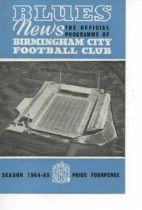 Birmingham City v Burnley 1964/65 Division 1 - Picture 1 of 1
