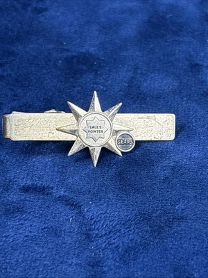 SEARS Company PUNTERO DE VENTA Clip de corbata vintage Foto 1 de 4