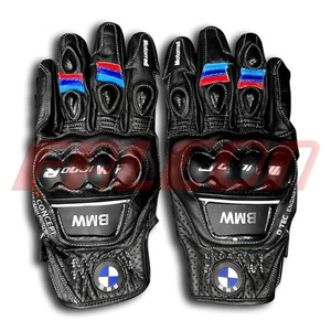 BMW Motorrad M1000R Leather Motorbike Racing Gloves, BMW Motorcycle Racing Glove - Bild 1 von 7