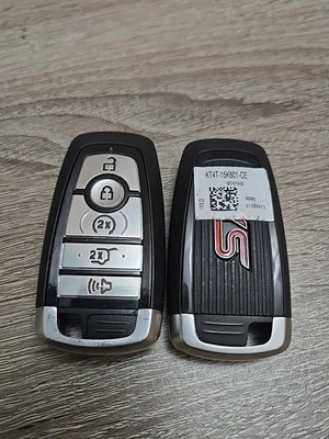 ONE OEM 17-22 FORD EDGE ST /18-24 EXPLORER ST smart key remote fob +NEW KEY - Image 1 of 4