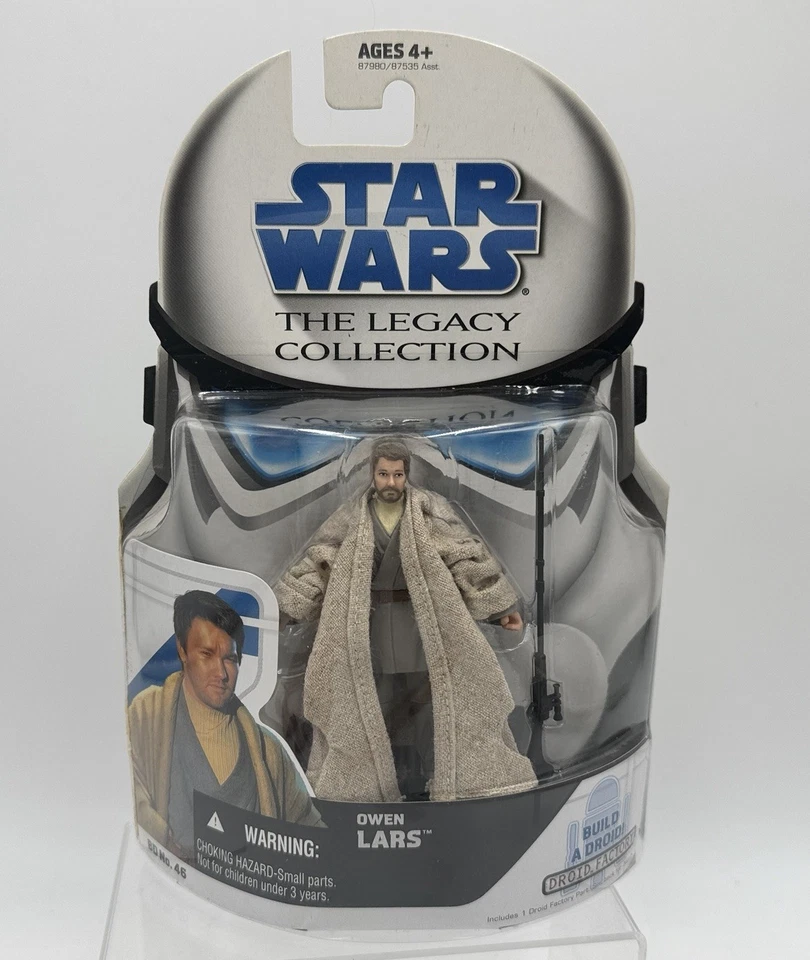 OWEN LARS Star Wars The Legacy Collection Ep. Figura II III BD46 TLC HK-47 BAF Foto 1 de 4