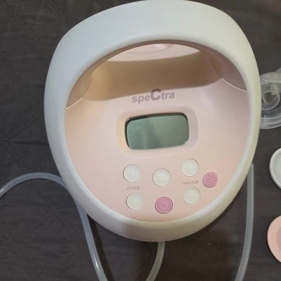 Extractor de leche Spectra S2 Plus doble eléctrico rosa piezas adicionales FUNCIONA  Foto 1 de 4