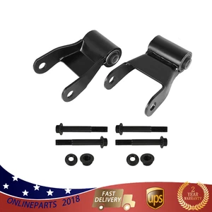 Nuevo par de grilletes de resorte de hoja trasera 1994-2002 para Dodge Ram 2500 3500 722-022 - Imagen 1 de 9