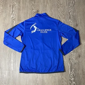 Nike Challenge Elite Volleyball Track Jacket Unisex Large Blue Black Full Zip - Picture 1 of 10