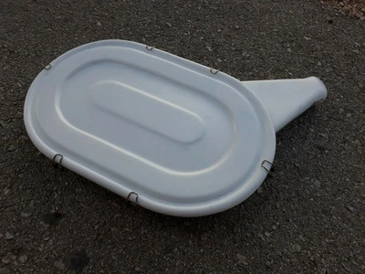 UNIVERSAL AIR CLEANER FILTER BOX HOUSING TWIN CARBURETORS CARBS WEBER DCNF IDF - Image 1 of 4