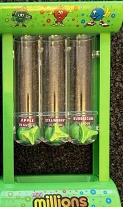 Green ONLY Mini Millions Machine Dispensers No Sweets Sweet Jar Container - Picture 1 of 6