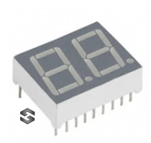 1 Stück/pc. MAN6440E - QT Optoelectronics - 7-Segment Display, 2 Characters - Bild 1 von 3