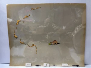 La Terra Prima del Tempo 1988 Film Art Animazione Produzione Cel Littlefoot - Foto 1 di 3