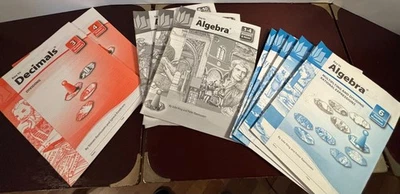 Key To Algebra Student Workbook, Answers and notes, Key to Decimals see Descript - Image 1 of 4