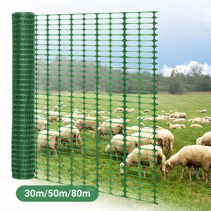 Bauzaun Absperrzaun Kunststoff Rollzaun Auffangnetz Warnschutzzaun 30m/50m/80m - Bild 1 von 28