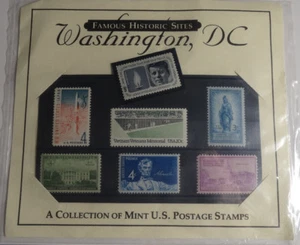 Lugares históricos famosos: Washington, DC - Una colección de estampillas postales de Estados Unidos como nuevas - Imagen 1 de 7