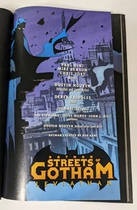 BATMAN STREETS OF GOTHAM: LEVIATHAN HARDCOVER (missing dust jacket) - Picture 1 of 5