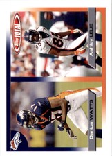 2005 Topps Total Darius Watts/Ashley Lelie Football Cards #112