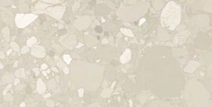 Mauritius Porcelain Beige Pattern Tile Stone Effect Tile 600 x 1200 - Picture 1 of 4
