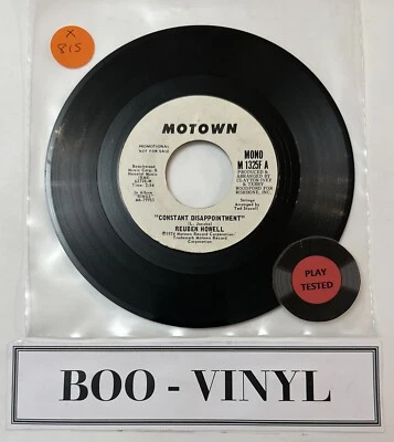 Reuben Howell - Constant Disappointment (7", Promo) Vinyl Record Soul Funk VG+ - Image 1 of 4