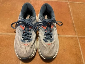 Hoka One One Mujer Gaviota 4 1123199 BFPA Azul Zapatos para Correr Tenis Talla 9.5B - Imagen 1 de 14