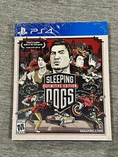  Sleeping Dogs Definitive Limited Edition (PS4) : Video Games