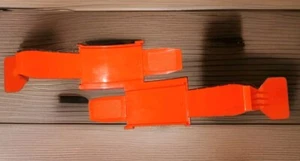 Vintage Orange Hot Wheels Redline Track Loop Base Mattel 1684-2058 - Foto 1 di 7