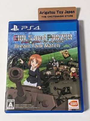 PS4 Girls und Panzer Dream Tank Match Tank PlayStation 4 USED Japan - Image 1 of 3