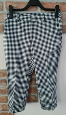 C&A Yessica Capri Hose Knickerbocker  Gr. 36 Schwarz /Weiß - Bild 1 von 4