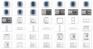 Busch Jaeger Alpha Nea studioweiß matt Steckdosen/Schalter/UP/Rahmen, wählbar - Bild 1 von 43