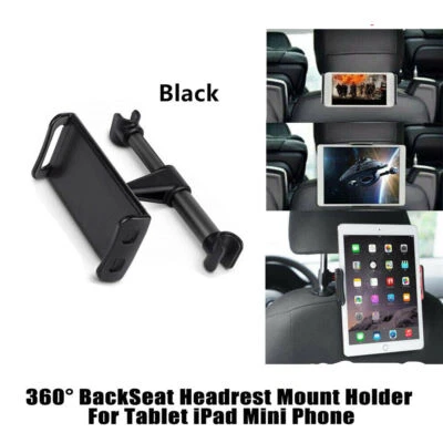 Car Back Seat Headrest Mount Holder For i-Pad Samsung Galaxy Tablet Cell Phones  - Image 1 of 4