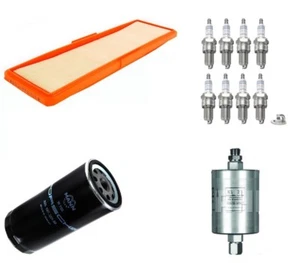 Service Kit Fits Porsche 928 5.0 S S4 GT 5.4 GTS Air Fuel Oil Filter Spark Plugs - Picture 1 of 7