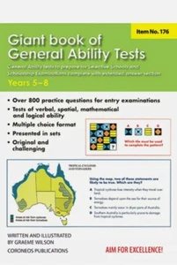 Giant book of General Ability Tests Years 5-8 Scholarship (Basic Skills No. 176) - Picture 1 of 2